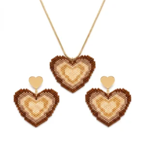 Set de Collar y Aretes Special Love Miyuki